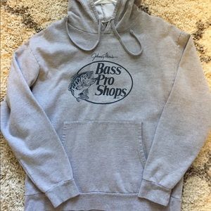 Gray Bass Pro Hoodie